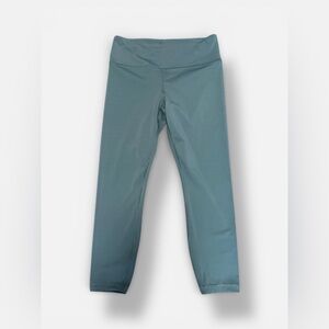 Athleta Elation Train 7/8 Tights Grey High Rise Leggings Size Medium